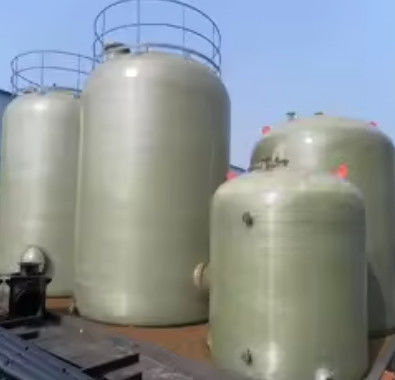 Frp Grp Tanque de armazenamento de água de fibra de vidro Tanque de armazenamento de líquido / ácido químico