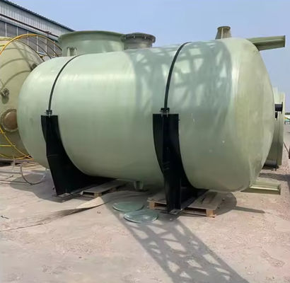 Frp Grp Tanque de armazenamento de água de fibra de vidro Tanque de armazenamento de líquido / ácido químico