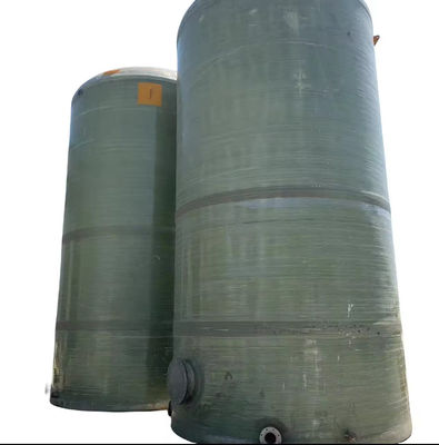 Frp Grp Tanque de armazenamento de água de fibra de vidro Tanque de armazenamento de líquido / ácido químico