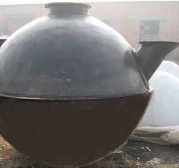 Tanque de metano de fibra de vidro FRP anti-corrosivo para exploração agrícola industrial comercial