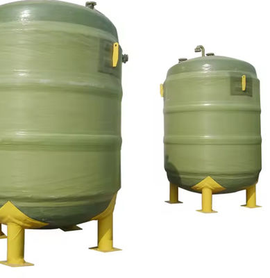 Farmacêutico Química FRP Tanque Superfície lisa FRP Tanque de separação de óleo Logotipo personalizado