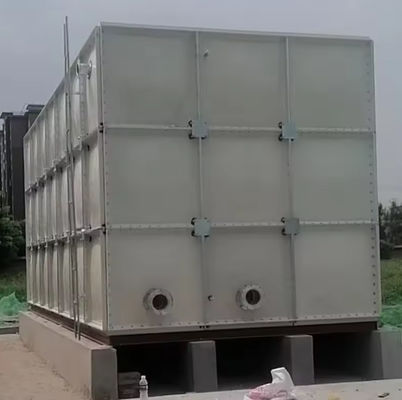 Reservatório de água de plástico reforçado com fibra de vidro GRP Panel 1000L-1000000L Capacidade