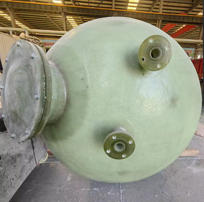 Tanque de FRP retangular de alta resistência Ácido sulfúrico Tanque químico de FRP fácil de instalar
