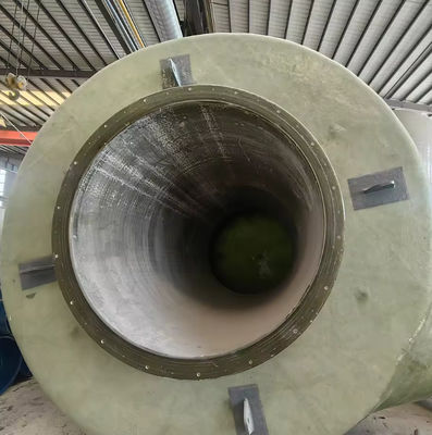 Tanque de FRP retangular de alta resistência Ácido sulfúrico Tanque químico de FRP fácil de instalar