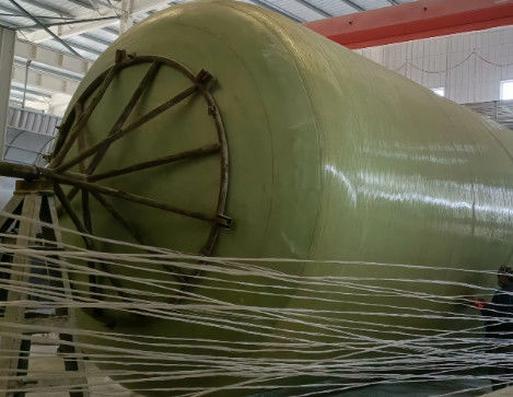 Tanque de armazenamento de GRP FRP de vários meios Grande capacidade Forma vertical horizontal