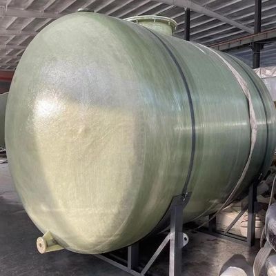 Química Fácil de instalar FRP Tanque de armazenamento Amigável ao ambiente Tempo de produção 5-10 dias