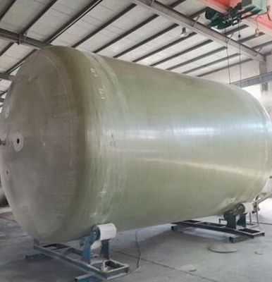 200m3 Frp Tanque de armazenamento Medidor de nível opcional Diâmetro de entrada personalizado