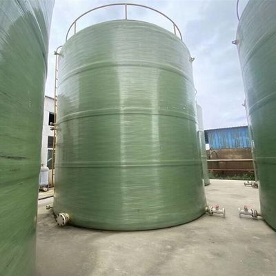 Solução de armazenamento de diâmetro customizado de tanque de FRP para armazenamento industrial