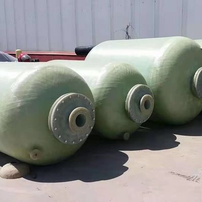 Tanque de armazenamento de água agrícola FRP de longa duração com escotilha opcional