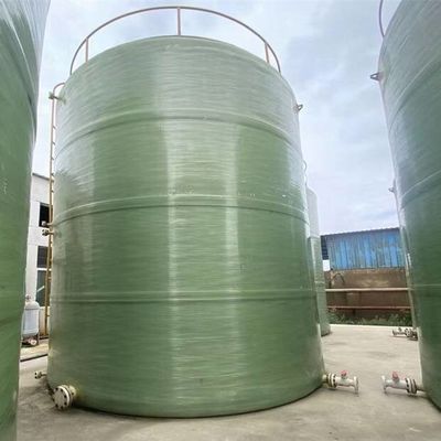 Tanque de água de painel de FRP vertical de carga pesada Dimensão personalizada para armazenamento de óleo combustível líquido