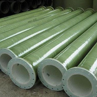 Tubo FRP de superfície lisa, tamanho personalizado, tubos de fibra de vidro anti-corrosião