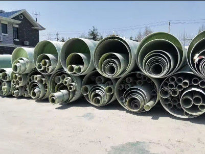 100 mm-4000 mm Diâmetro tubo FRP GRP tubo redondo Resistência a altas temperaturas