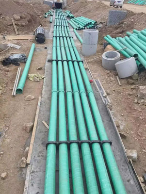 Tubo de plástico reforçado com fibra de vidro FRP de alta resistência
