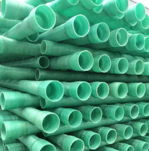 Tubo de plástico reforçado com fibra de vidro FRP de alta resistência