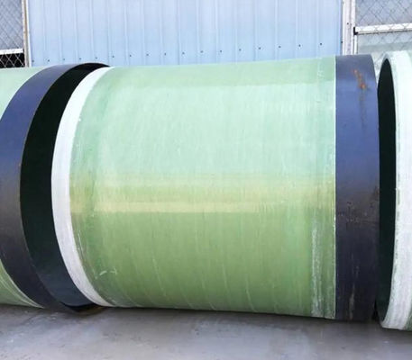 Tubo de fibra de vidro FRP resistente ao calor Tubo de abertura de construção subterrânea de fibra de vidro