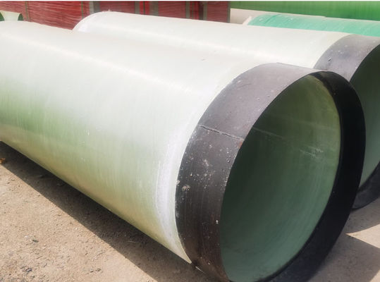 Tubo de fibra de vidro FRP resistente ao calor Tubo de abertura de construção subterrânea de fibra de vidro