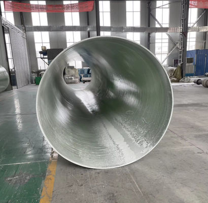 Tubo de plástico reforçado com fibra de vidro lisa ou texturizada