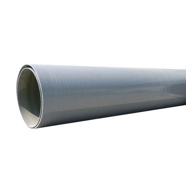 Tubo de argamassa de FRP personalizado Tubo de plástico reforçado de fibra de vidro Grande diâmetro