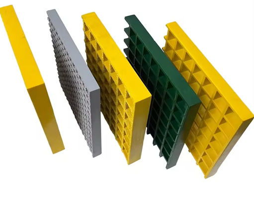 Grades de paisagismo GRP Grades moldadas Frp 38x38mm Antiderrapante Para piscina