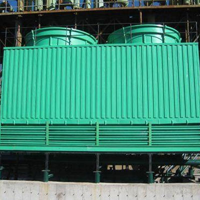 OEM Quadrado FRP GRP Cross Flow Cooling Tower Peso leve Tamanho personalizado