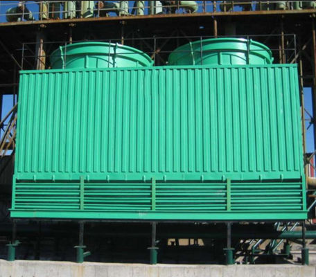 Torre de arrefecimento de FRP de contra-fluxo/crossflow tipo 100-1000 toneladas