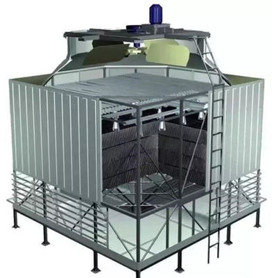 Torre de refrigeração circular tipo FRP GRP 500-1000 toneladas Redução rápida da temperatura