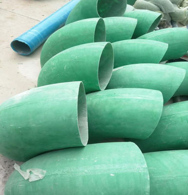 Fittings para tubos de fibra de vidro de FRP com cotovelo de 45-135 graus para abastecimento de água