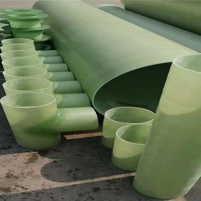 Fittings de tubos de FRP para sistemas de tratamento de águas residuais