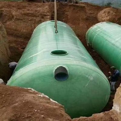 Componentes do núcleo do tanque do navio Tanque séptico de FRP personalizado para soluções de eliminação de resíduos