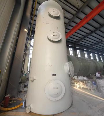 Torre de Absorção de Gás Resíduo FRP Personalizada Torre de Purificação de Ácido Sulfúrico Resistente à Corrosão