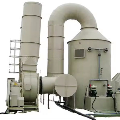 Torre de Absorção de FRP personalizada Tratamento de gases industriais de resíduos com superfície lisa