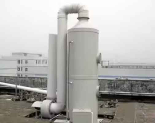 Torre de Absorção de FRP GRP Industrial para Tratamento de Gases de Resíduo e Gases de Neblina Ácida