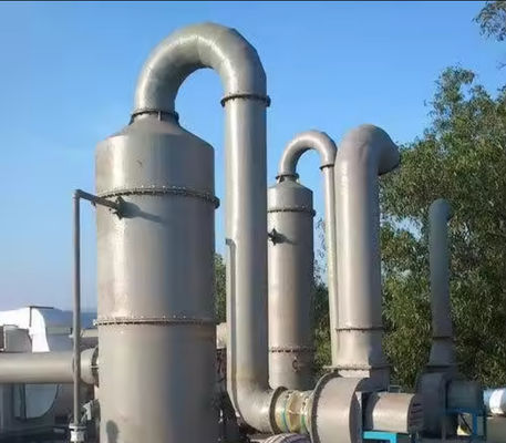 Torre de Absorção de FRP GRP Industrial para Tratamento de Gases de Resíduo e Gases de Neblina Ácida