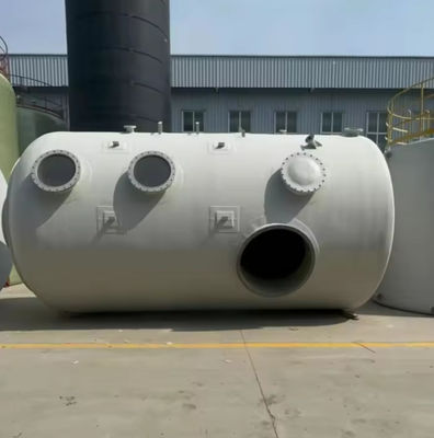 Torre de purificação por absorção de fibra de vidro GRP FRP para tratamento de gases ácidos residuais