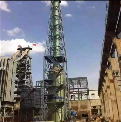 Limpador de névoa de fumo ácido Resíduos de gás Torre de purificação de névoa ácida FRP GRP Baixa manutenção
