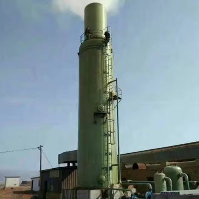 So2 Lavadores húmidos Lavadores secos Amônia Absorção Frp Torre de pulverização para gases residuais