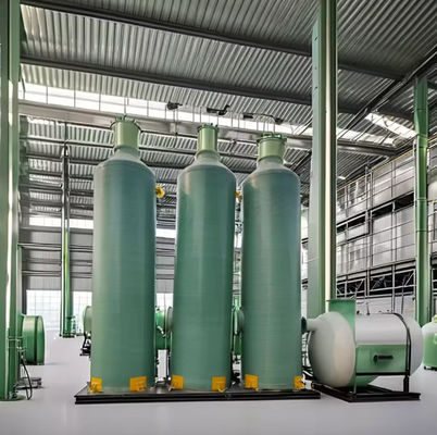 Torre de absorção de FRP de alta resistência Torre de purificação cilíndrica para névoa ácida alcalina