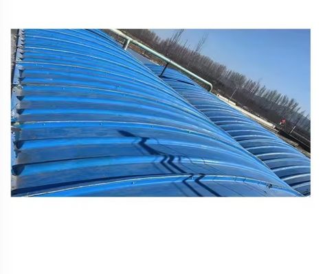 Multi Color Frp Tanque de Águas Residuais Cobrir Arco Gas Coleta Capuz Cobrir Rainproof
