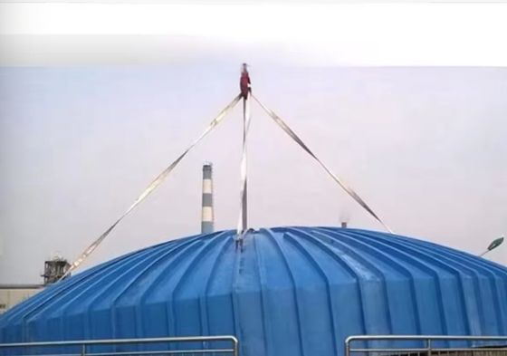 FRP Rain Cover FRP Sewage Pool Arched Cover Odor Collection Sealing Exhaust Gas Arc Anti Odor