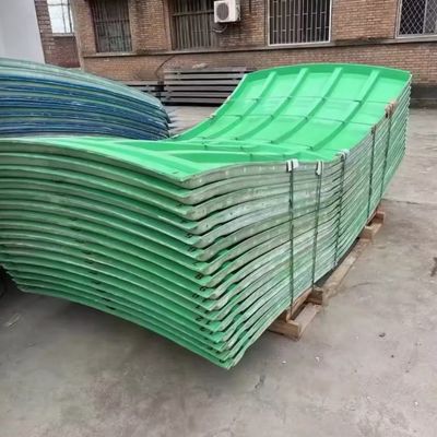 FRP Rain Cover FRP Sewage Pool Arched Cover Odor Collection Sealing Exhaust Gas Arc Anti Odor