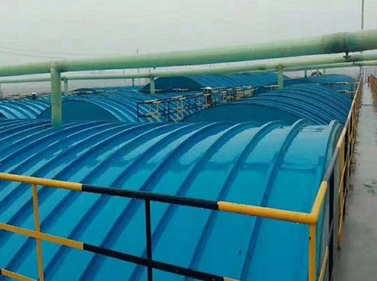Resistente à corrosão Long Life Frp Grp Revestimento do tanque de águas residuais para engenharia de sistemas de tratamento de esgoto