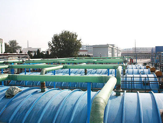 Resistente à corrosão Long Life Frp Grp Revestimento do tanque de águas residuais para engenharia de sistemas de tratamento de esgoto