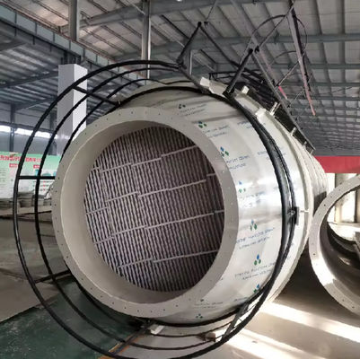 Torre de dessulfuração de FRP industrial de longa duração / Limpador de purificação de gás GRP