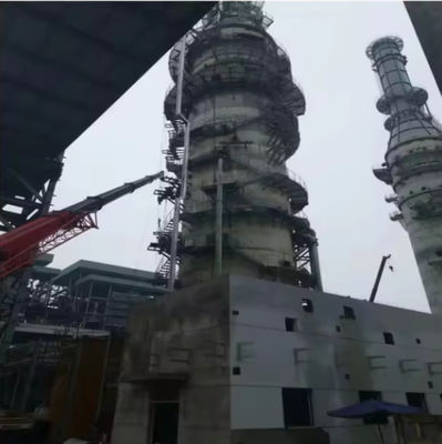 Torre de dessulfuração de FRP de pulverização de camadas múltiplas