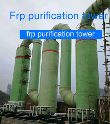 OEM GRP Frp torre de dessulfuração para purificação de gás tratamento de gases de escape