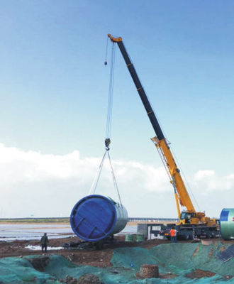 Estação de bomba de FRP integrada pré-fabricada