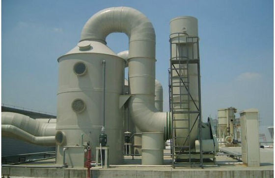 Equipamento de torre de bromo de FRP de alta resistência, torre de purificação de absorção de bromo