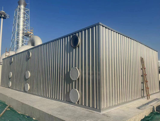 Equipamento de caixa de desodorização biológica de FRP de resíduos de gás