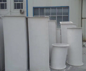 Indústria comercial FRP GRP Tubulação / Tubulação de ventilação