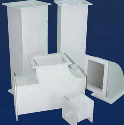 Indústria comercial FRP GRP Tubulação / Tubulação de ventilação